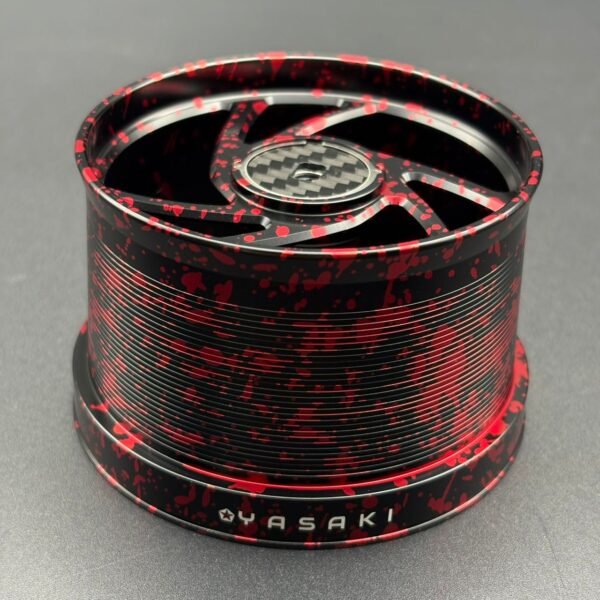 Yasaki Tournament 35 Spool - Black/Red