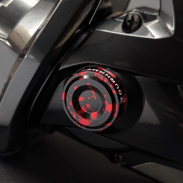 Yasaki Side Cover Cap - Black/Red